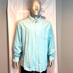 Old Navy 100% Cotton Slim Fit Long sleeve casual Shirt Size XXL